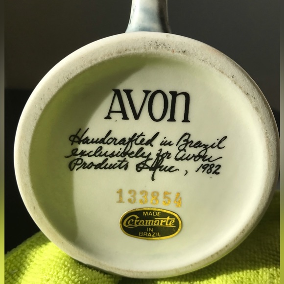 Locomotive Railroad Collector Stein 1982 Made in Brazil - Picture 3 of 9